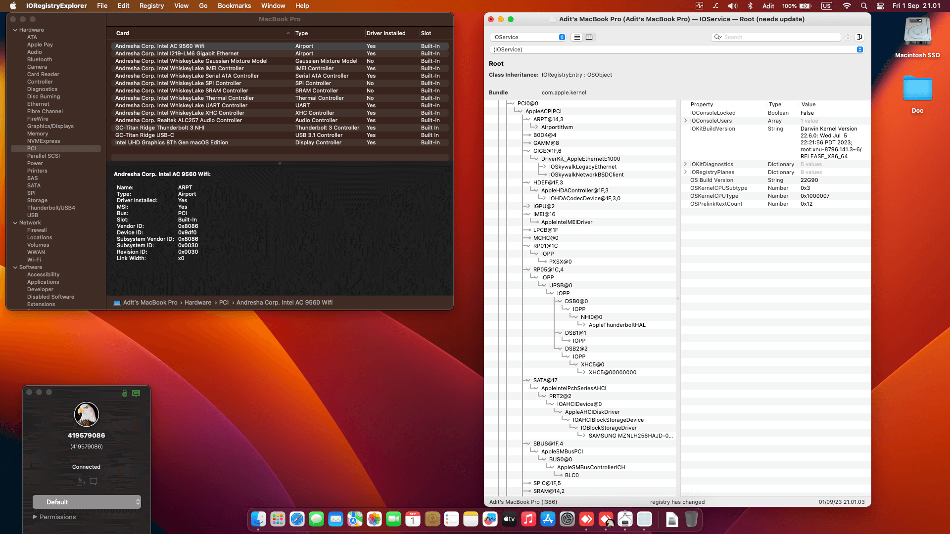 Lenovo Thinkpad X390 Touchscreen [WhiskeyLake   Intel UHD 620 + I2C]   OpenCore 1